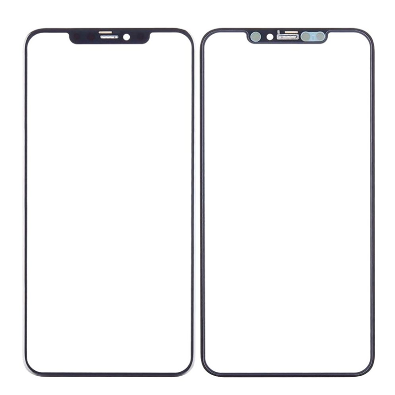 Replacement Front Glass Screen With OCA For IPhone 11, 12, 13, 14 Series - Black