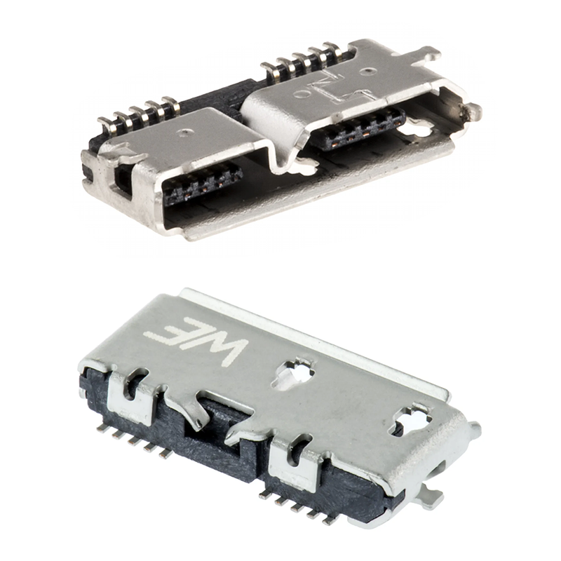 WR-COM 692622030100 CONECTOR MICRO USB-B USB 3.0 SMT