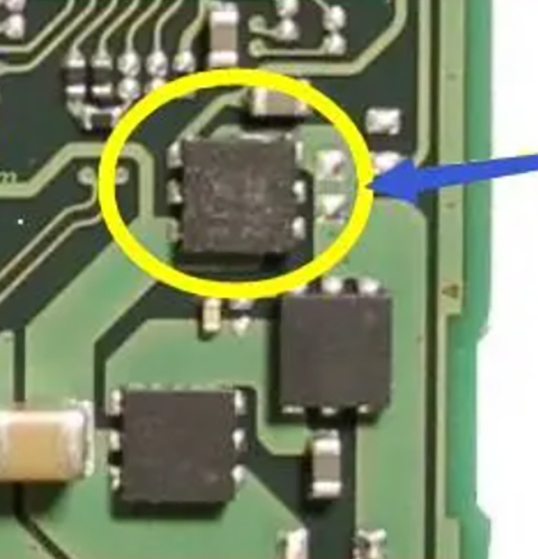 NINTENDO SWITCH MOSFET M6 H8 K03 BVDSS